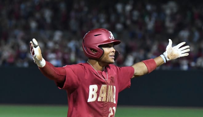 Alabama baseball outlet jersey