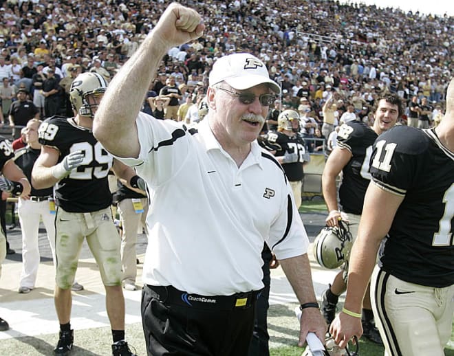 Joe Tiller died on Saturday at the age of 74. Purdue will honor him on Saturday, when it hosts Minnesota. 