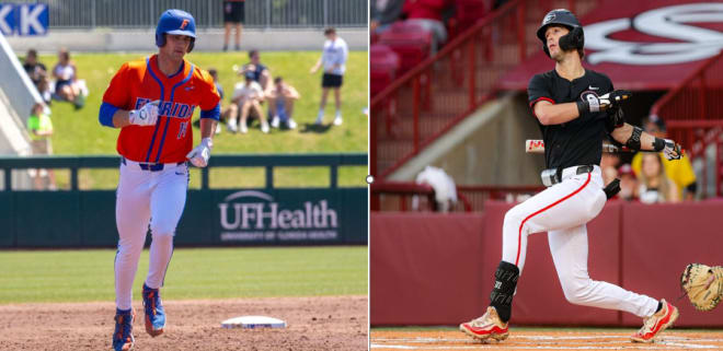 Florida's Jac Caglianone and Charlie Condon are good friends and two of the best in the SEC.