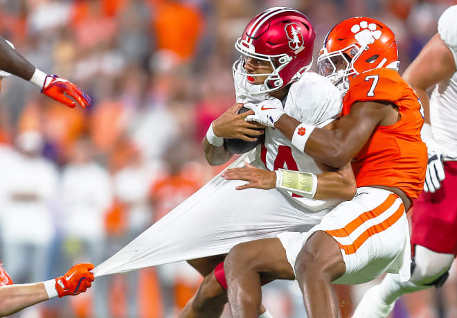 Clemson didn't bring its A-game to Death Valley Saturday, but still finished 26 points ahead of new ACC member Stanford.