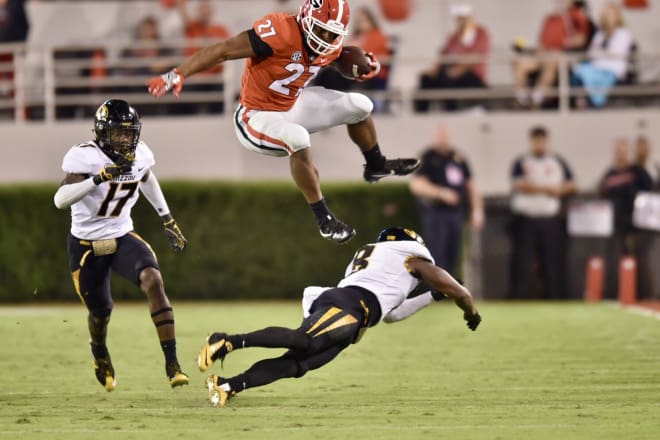 Nick Chubb, Another Addition to the 'Tailback U' Mantra for the Georgia  Bulldogs - Team Speed Kills