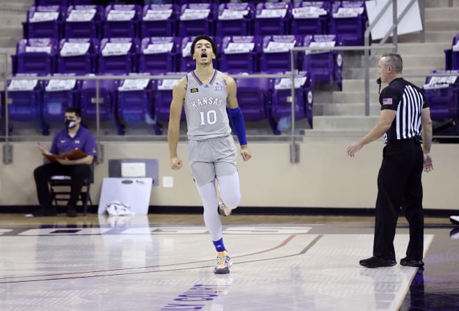 Kansas freshman Jalen Wilson