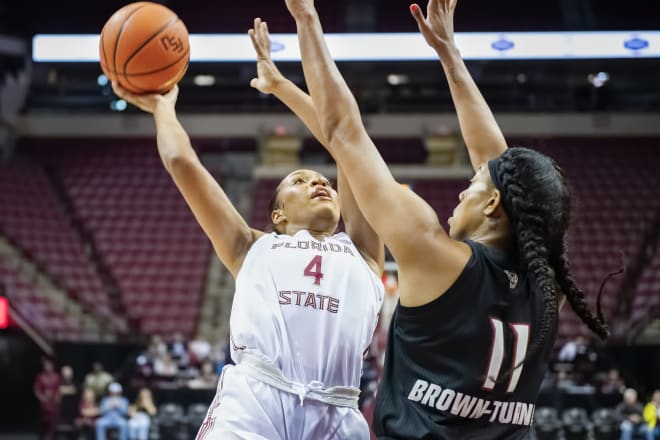 Sara Bejedi scored 15 points in FSU's win at Virginia on Thursday.