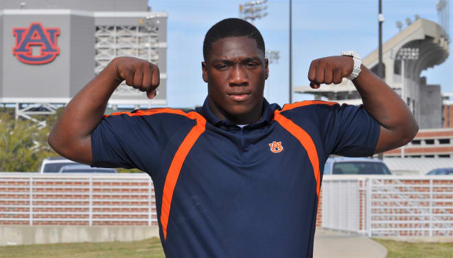 K.J. Britt on Monday became Auburn's 14 commitment in the Tigers' 2017 recruiting class.