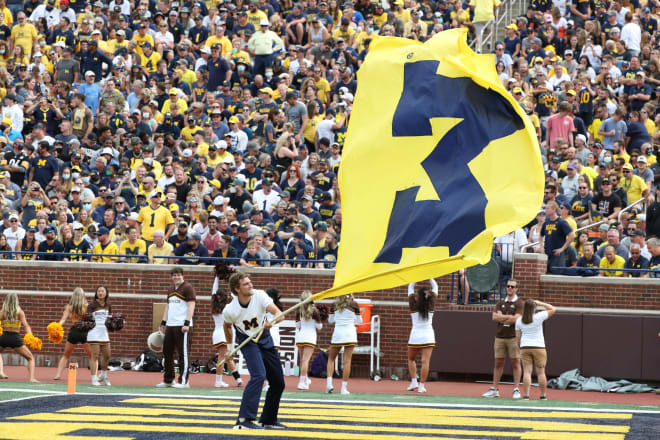The additional energy provided by a near-sellout crowd at The Big House couldn't be missed in the opener.