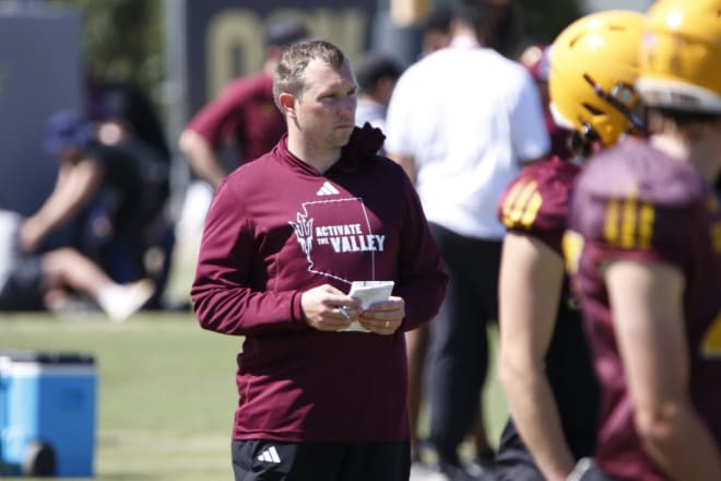 ASU head coach Kenny Dillingham 