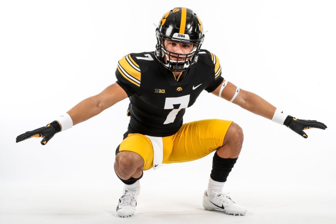 Class of 2021 wide receiver Arland Bruce IV visited the Iowa Hawkeyes on Sunday.