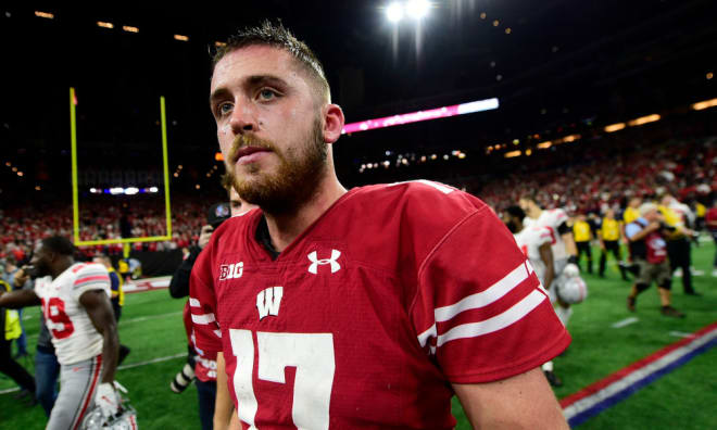 Notre Dame Fighting Irish football quarterback Jack Coan