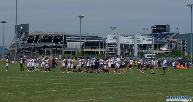 Penn State football hosted multiple camps this summer. 