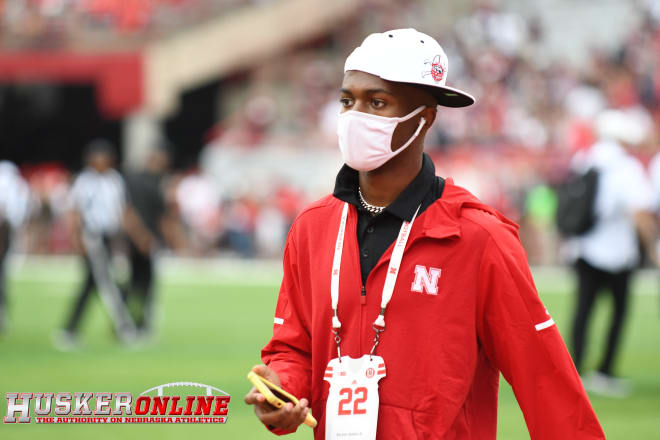 Nebraska 2022 WR commit Victor Jones