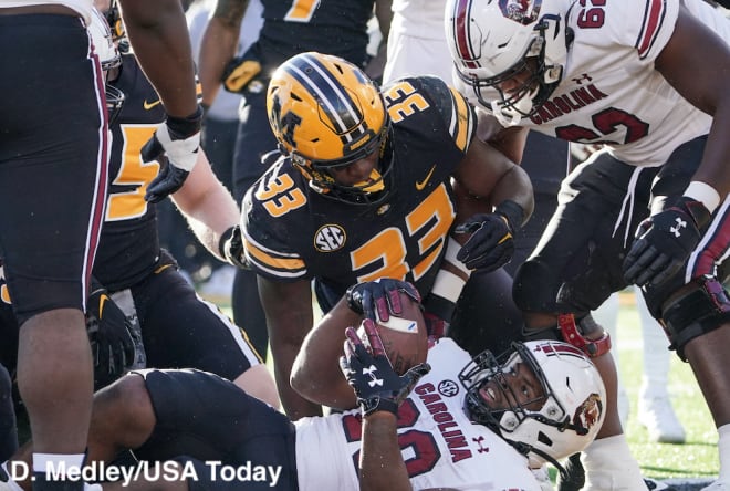 Missouri linebacker Chad Bailey provided the defense with a boost when he got promoted to a starting spot.