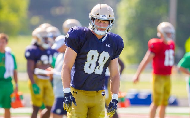 Brock Wright was the nation's No. 1 tight end recruit in 2017, per Rivals.