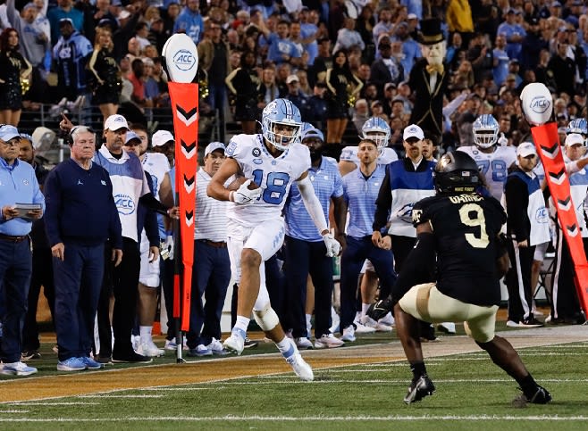 UNC moved up to Nos. 13 & 11 in the AP and Coaches' polls, respectively, after winning at Wake Forest on Saturday night.