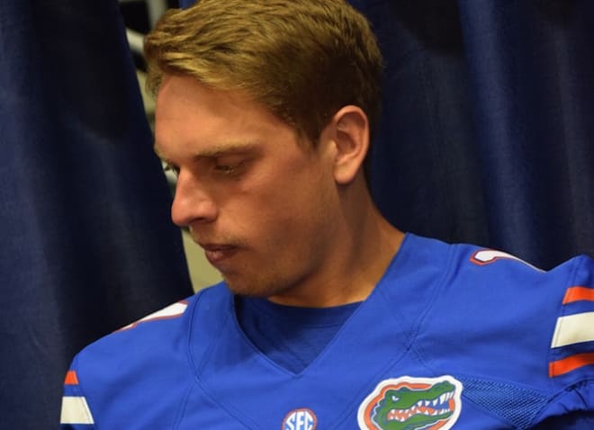 Florida quarterback Luke Del Rio