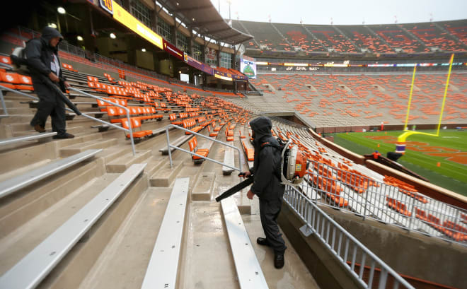 Clemson fans hope Death Valley isn't empty this fall.
