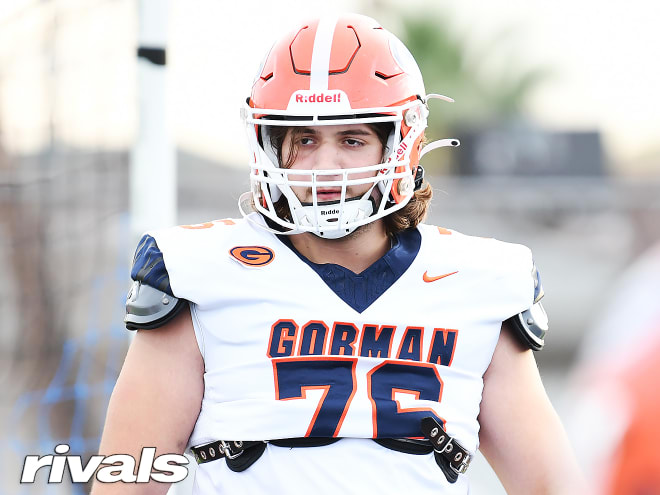 Bishop Gorman (Las Vegas) 2024 OT Xander Ruggeroli has committed to Nebraska football