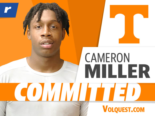 Cameron Miller committed to Tennessee on Monday