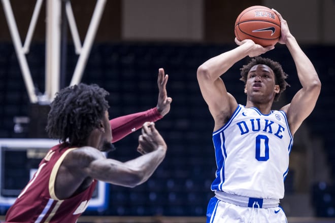 Wendell Moore scored a career-high 25 points on Wednesday.