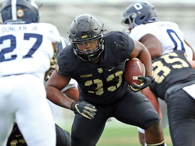 Army Black Knights’ Junior FB Jakobi Buchanan