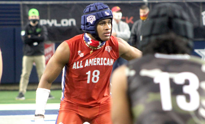 Rivals100 linebacker Junior Colson is committed to Michigan Wolverines football recruiting, Jim Harbaugh.