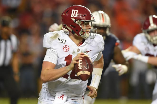 Alabama Crimson Tide quarterback Mac Jones. Photo | Imagn