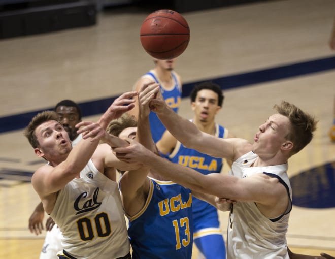 UCLA out-rebounded Cal 38-23. 