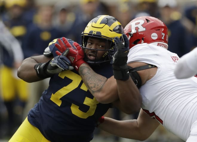 Mo Hurst came to Michigan as a three-star defensive tackle from Westwood, Mass., in the 2013 class.