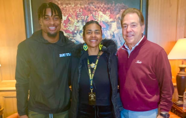 Shazz Preston took an official visit to Alabama this weekend.