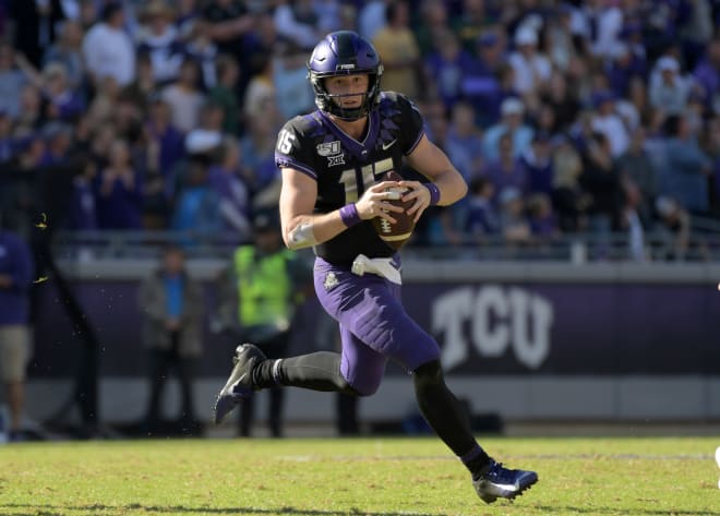 Max Duggan is a true dual-threat quarterback at TCU.