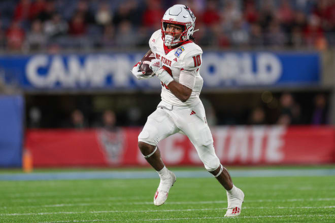 NC State freshman wide receiver Kevin Concepcion had seven catches for 72 yards.