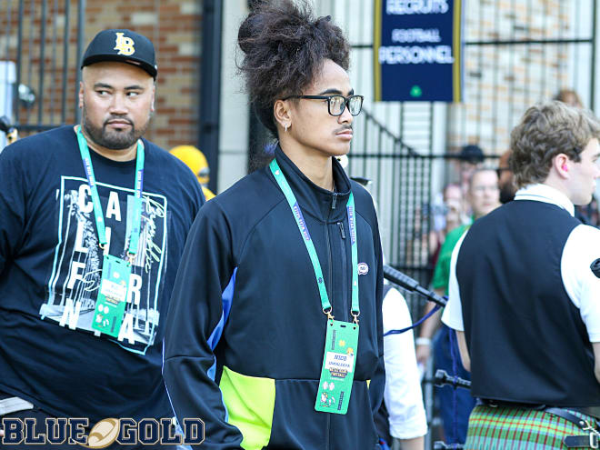 Notre Dame Fighting Irish target and four-star quarterback Nico Iamaleava