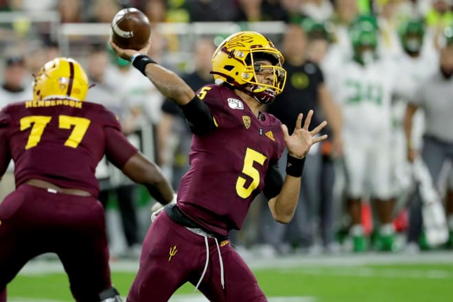 ASU QB Jayden Daniels is a three-year starter in Tempe