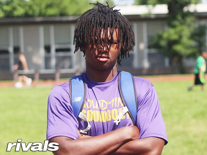 Four-star wide receiver Tay'Shawn Trent is committed to Michigan Wolverines football recruiting, Jim Harbaugh.
