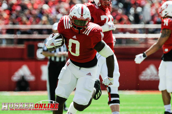 Nebraska running back Jaquez Yant