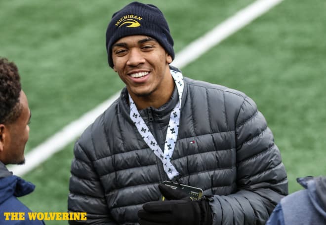 Three-star athlete Amauri Pesek-Hickson couldn't ignore what Michigan can provide for him.