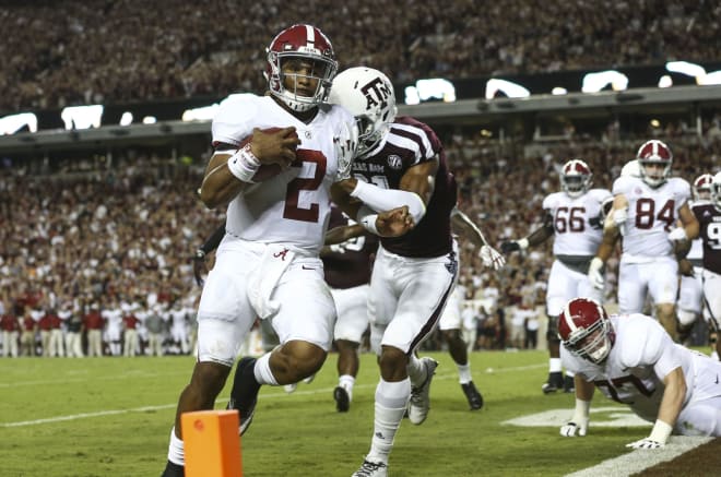 Alabama defeated Texas A&M 27-19 in week six - USA Today Sports 