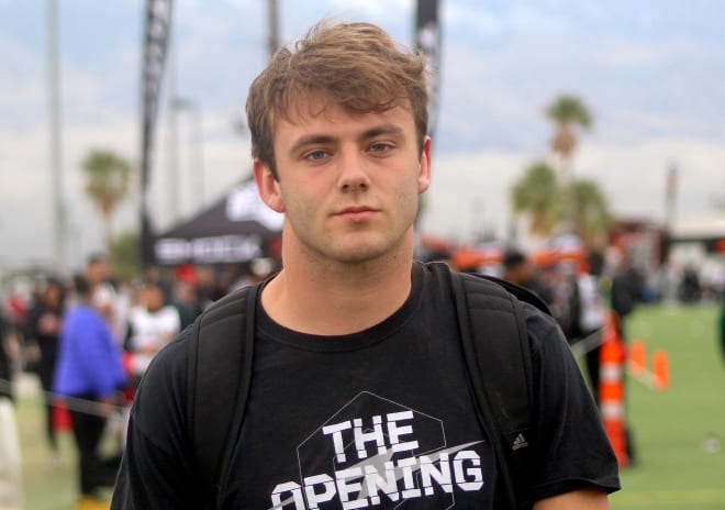 California tight end Brock Bowers will visit Michigan this month. 