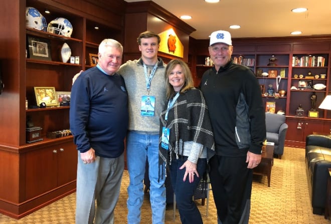 John Copenhaver spent time with Mack Brown and UNC's staff recently in Chapel Hill, on Sunday he committed.