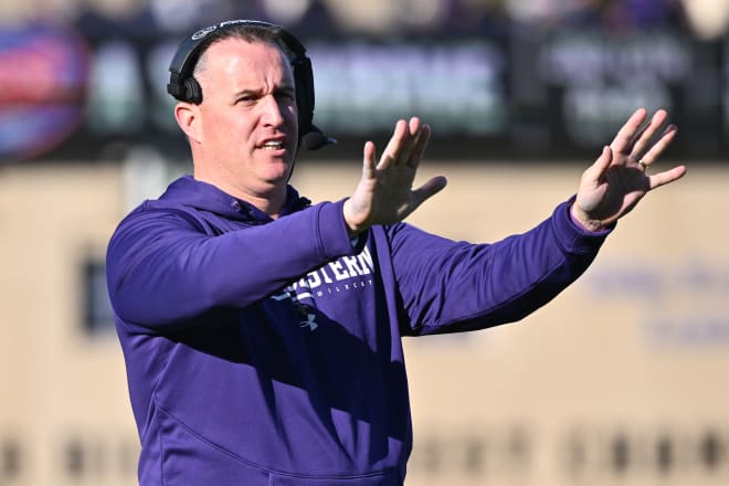 Head coach Pat Fitzgerald is looking for the right opportunities to "sprinkle" young players into games.