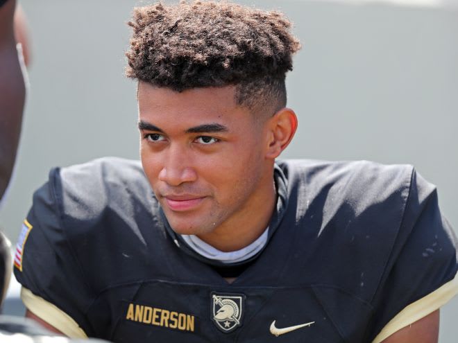 QB Christian Anderson came off the bench to give the Army offense a boost
