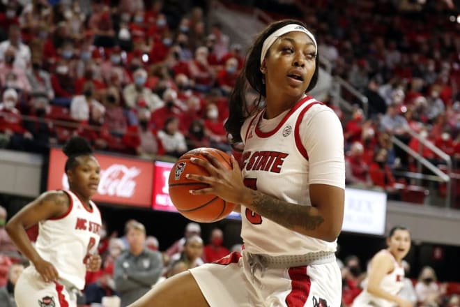 NC State forward Jada Boyd and the Wolfpack cruised to a 92-61 win over Wake Forest on Thursday in Raleigh.