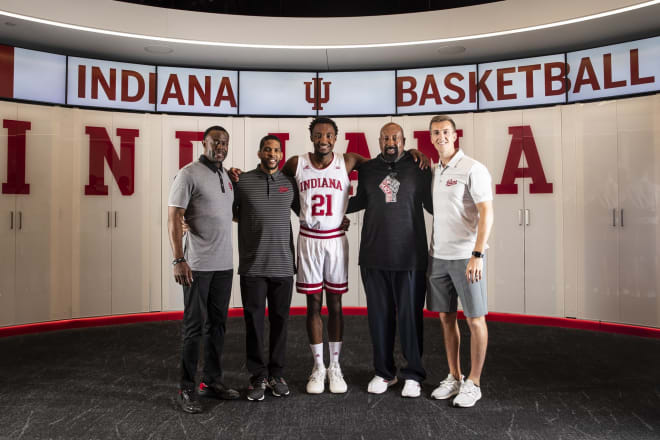 Tamar Bates on his official visit to IU. (Tyrone Bates)