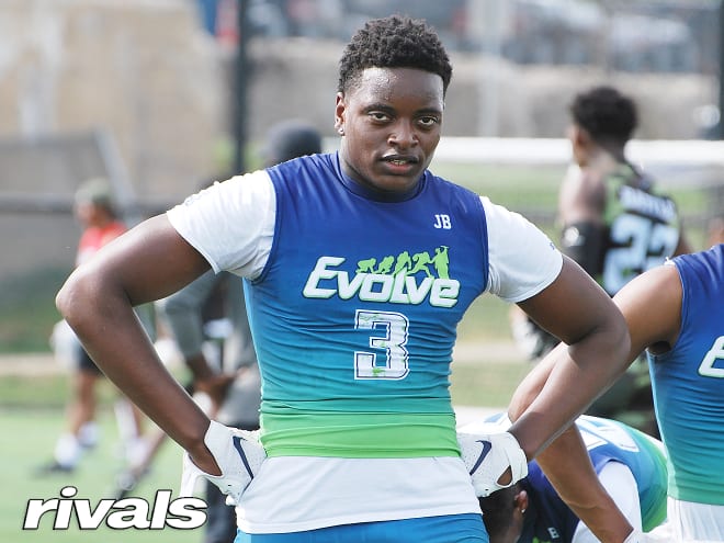 Pennsylvania linebacker Ta'Mere Robinson holds a Michigan Wolverines football recruiting offer. 