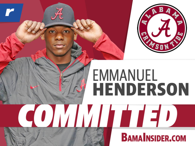 Emmanuel Henderson commits to Alabama | Rivals 
