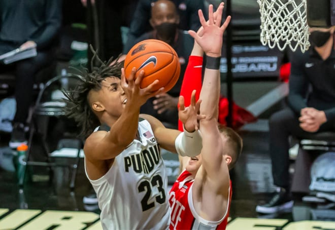 GoldandBlack Purdue Freshman Jaden Iveys Pas