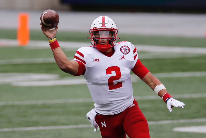 Adrian Martinez credited his friendship with Luke McCaffrey for making Nebraska's two-quarterback system work.