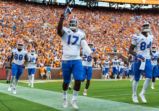 Florida defensive end Zachary Carter. 