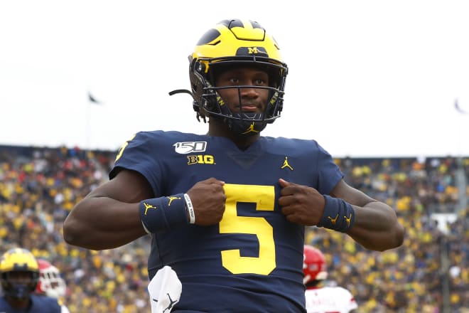 Michigan Wolverine redshirt sophomore quarterback Joe Milton will lead U-M in an eight-game schedule. 