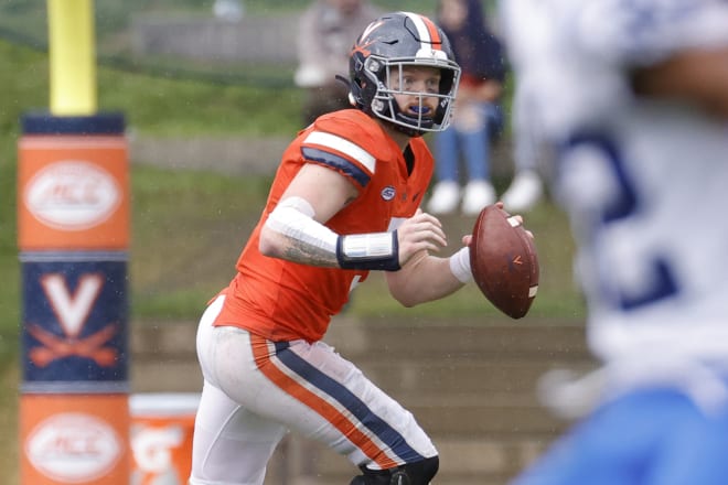 Brennan Armstrong will be closing in on a few all-time UVa school records when the 2022 football season begins.