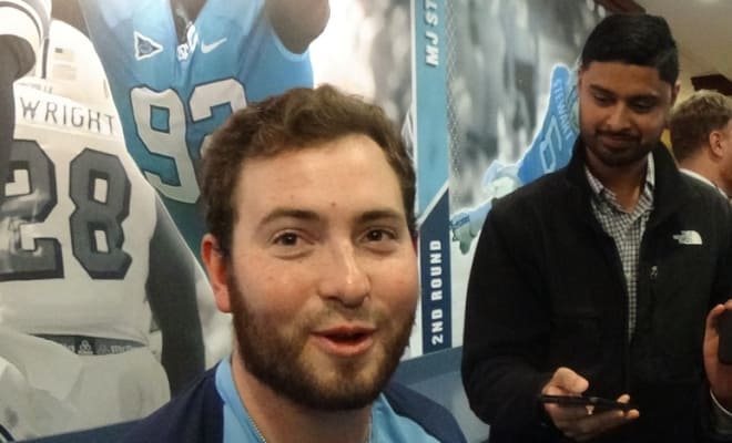 Manny Miles and five other tar Heels discuss their 49-26 victory over Western Carolina on Saturday.